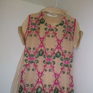 Salwar Kameez - Gold